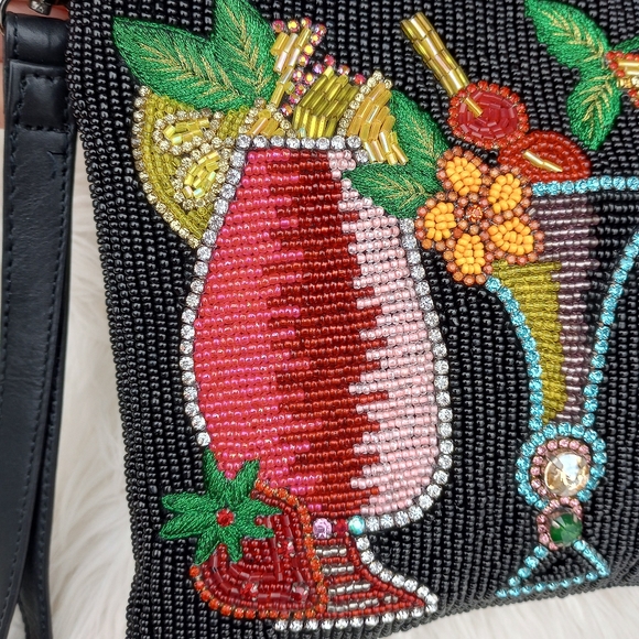 Mary Frances Drinks on Me Beaded Cocktail Bag - Picture 3 of 16